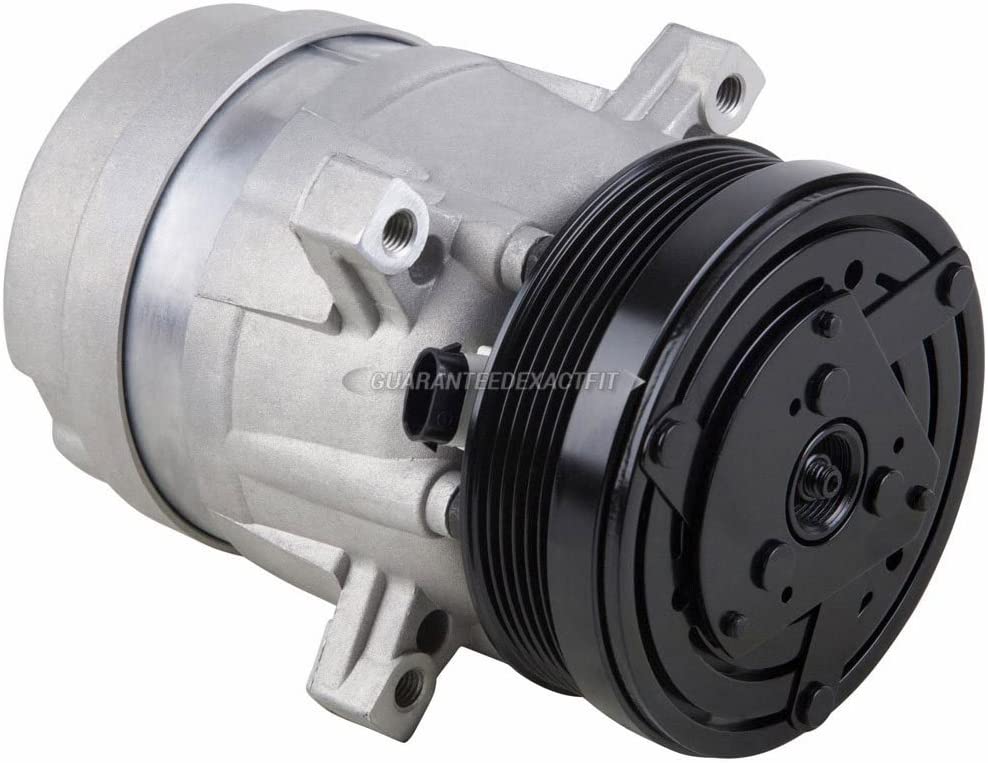 AC Compressor & A/C Clutch For Chevy S10 GMC Sonoma Isuzu Hombre 2.2L 4-Cyl 1998 1999 2000 2001 2002 2003 - BuyAutoParts 60-00968NA NEW