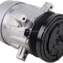 AC Compressor & A/C Clutch For Chevy S10 GMC Sonoma Isuzu Hombre 2.2L 4-Cyl 1998 1999 2000 2001 2002 2003 - BuyAutoParts 60-00968NA NEW
