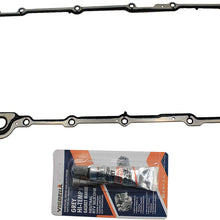 Engine Oil Pan Gasket Set 12612350 Replacement For 1997-2016 GMC Yukon Savana Sierra Chevy Camaro Pontiac Chevy Tahoe Express Cadillac Escalade ESV GM