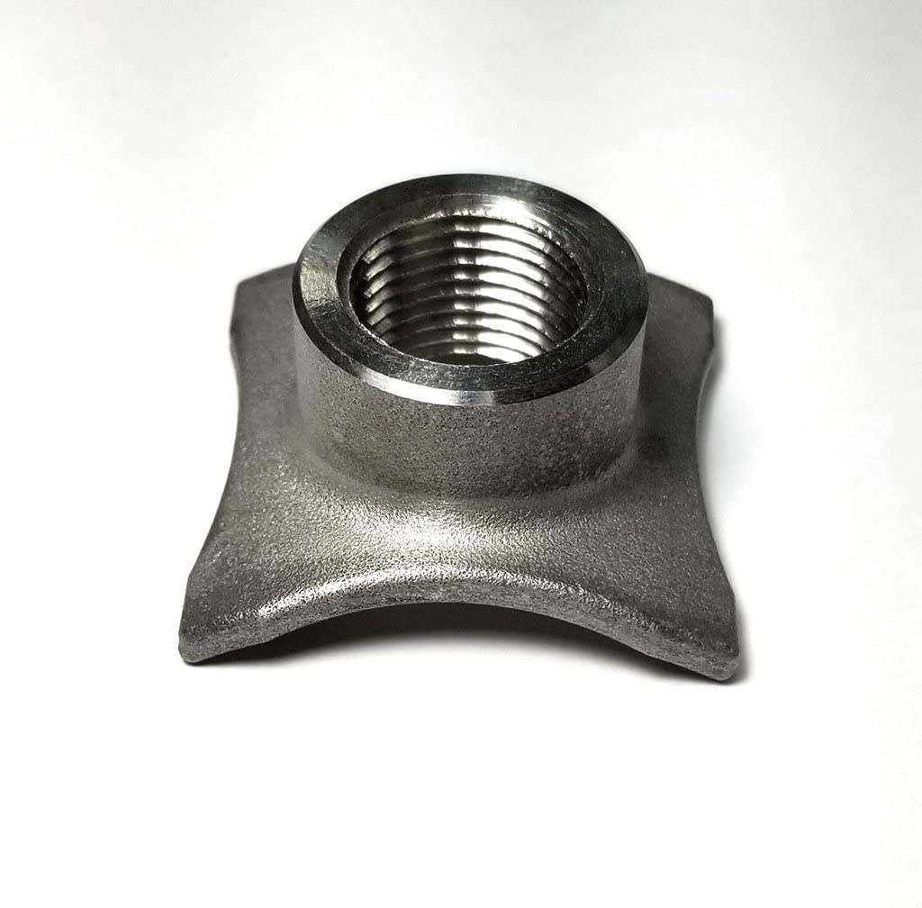 Stainless O2 Sensor Bung/Boss - Saddle Type - M18x1.5mm Thread Pitch - SS304 - Stainless Bros