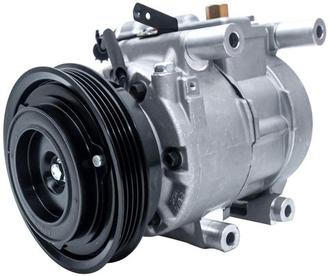 FKG AC Compressor and A/C Clutch CO 10980C 977011G010 for 2006-2011 Kia Rio 1.6L, 2006-2011 Kia Rio5 1.6L