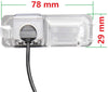 Backup Rear View Reverse Parking Camera for Universal Monitors (RCA) for VW Amarok Skoda Superb Beetle Polo Passat CC Golf 6 Golf VI V MK5 MK6 EOS Lupo