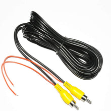 Backup Camera RCA Video Cable,CAR Reverse Rear View Parking Camera Video Cable with Detection Wire (6M)