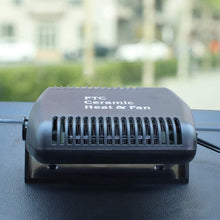MeiBoAll Car Defroster Heater, 12V Car Heater Fan, Car 2 In 1 Cooling/Heating Fan, Winter Car Windshield Defogger 180 Degree Rotating Bracket Fast Heating Demister for Windscreen