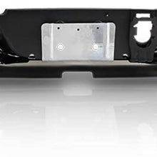 Fits 2009-2018 Dodge Ram 1500 2019 1500 Classic Dual Exhaust Model Chrome Rear Bumper Black Step Pad w/Sensor Holes