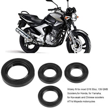 4 Pcs Engine Crank Crankshaft Gear Crank Case Oil Seal for most GY6 50cc 139 QMB Scooters 038954823