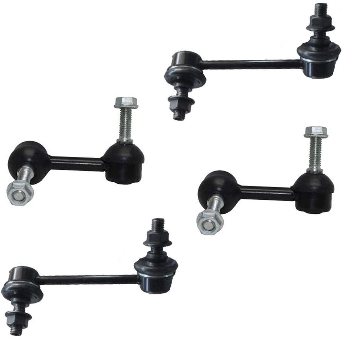Bodeman - 4PC Front & Rear Sway Bar End Links for 2002-2003 Chevy Trailblazer, Trailblazer EXT, GMC Envoy, Envoy XL, Isuzu Ascender and Olds Bravada