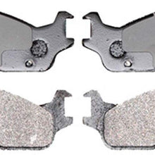 ACDelco 14D655M Advantage Semi-Metallic Front Disc Brake Pad Set