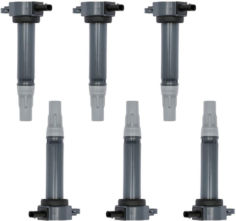 Ignition Coil Pack Set of 6 replacement for Dodge Charger Avenger Nitro Chrysler Town & Country Sebring & More Replaces# 4606869AA, 4606869AC, 4606869AD, 4606869AB
