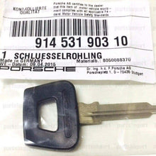 Master Key Blank (Black) for Porsche