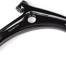 AUQDD 2PC K620065 + K620066 Front Lower Control Arm and Ball Joint Assembly Compatible With Dodge Caliber Jeep Patriot Compass 521-108 521-109 Professional Suspension (Left and Right)