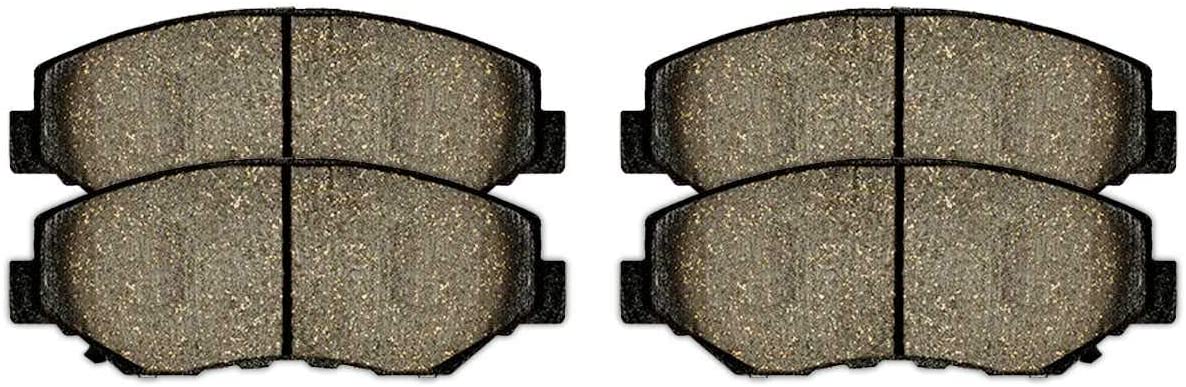 AutoShack SMK914 Front Semi Metallic Brake Pads
