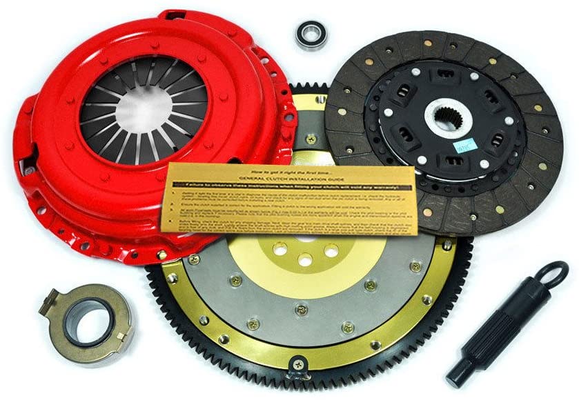 EFT STAGE 2 CLUTCH KIT+ALUMINUM FLYWHEEL for 94-01 ACURA INTEGRA 1.8L B18 DOHC