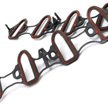 Rugged and Easy Fitting Intake Manifold Gasket Replacement For Sierra Envoy Yukon Compatible with Silverado 1500 Tah 5.3L 6.0L V8 OHV VIN V T MS98016T MIS16340 89060413 MS92211 MS18007 MS4657 MS16340