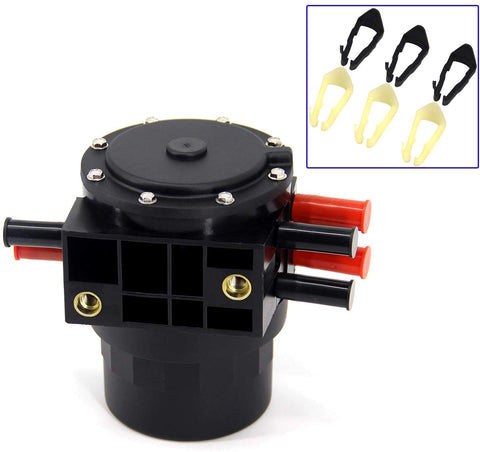 FEXON Reservoir Fuel Tank Selector Valve Replacement for Ford F150 F250 F350 1989 1990 1991 1992 1993 1994 1995 1996 1997 Replaces F1UZ-9B263-B F1UZ9B263B