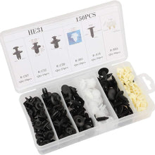 SELEAD 150Pcs Car Retainer Clips Bumper Fastener Rivet Clips Auto Body Clips for GM Ford Toyota Honda
