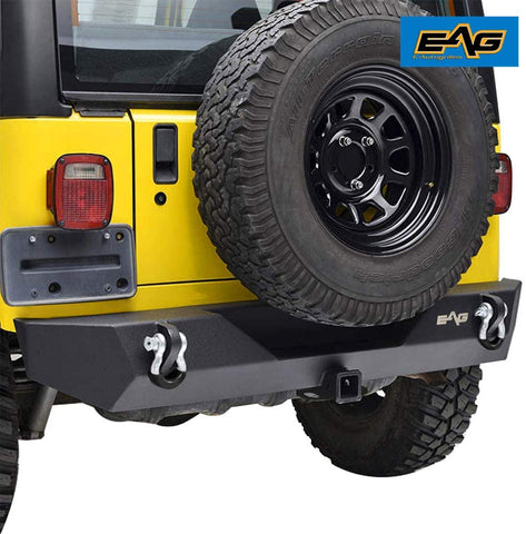 E-Autogrilles JTJRB004 EAG Rear Bumper With 2