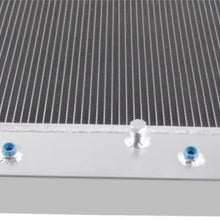 OzCoolingParts 70-87 Chevy & GMC C/K Series Radiator Fan Shroud Kit, 3 Row Core Aluminum Radiator + 2 x 12" Fans w/Shroud for 1970-1987 Chevy GMC Impala Nova Camaro Blazer Caprice Many Cars