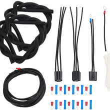 14 Circuit Fuse Universal Wiring Harness Kit for Hot Rod Street Rod Rat XL Speedway Car Muscle Sand Simple Classic Car Truck Automotive Basic 14 Circuit 14 Fuse Universal Wire Harness W/Instruction