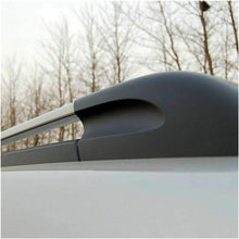 AP68-4Pcs Roof Rails Rack End Cover Shell for Hyundai Tucson 2004-2008 Suitable for car (Color : Black)