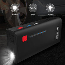 GOOLOO 1200A Peak 18000mAh SuperSafe Car Jump Starter with USB Quick Charge 3.0 (Up to 7.0L Gas or 5.5L Diesel Engine), 12V Portable Power Pack Auto Battery Booster Phone Charger Built-in LED Light