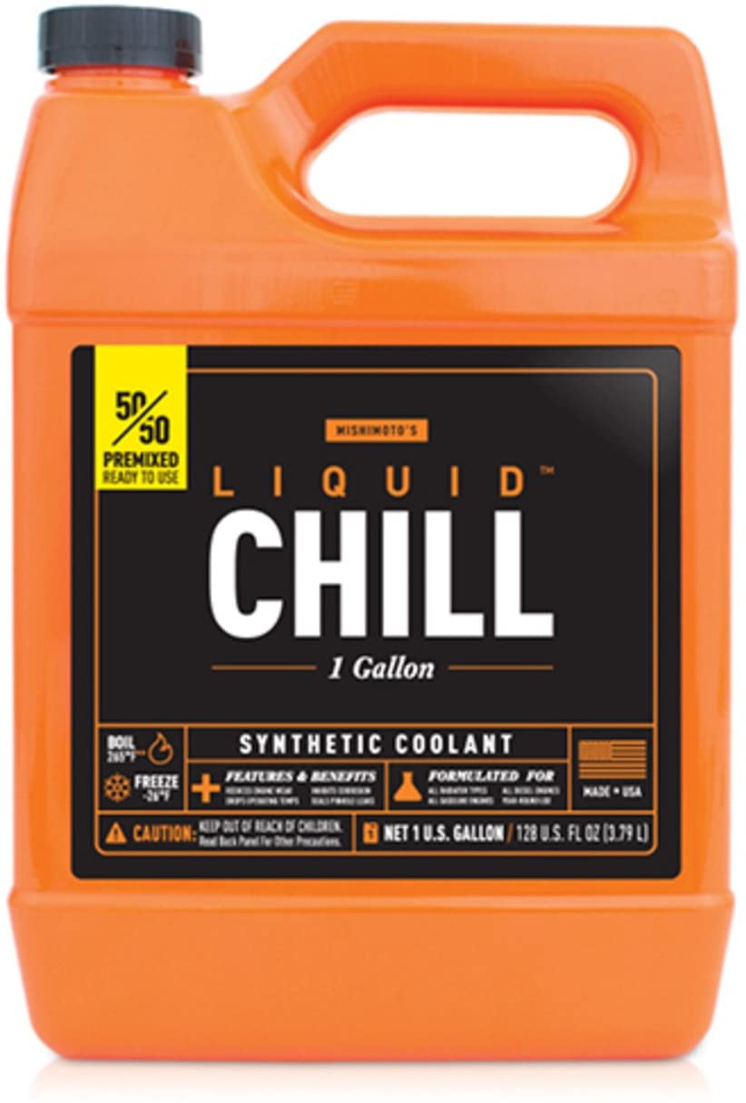 Mishimoto Liquid Chill Synthetic Engine Coolant, Premixed (1 Gallon Pre-Mixed)