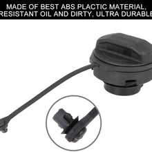 X AUTOHAUX Car Oil Engine Housing Fuel Gas Tank Cap Cover 1J0201553A for VW Beetle Jetta Golf