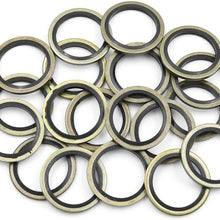 X AUTOHAUX 20pcs Universal Engine Oil Crush Washers Drain Plug Gaskets 22mm ID. 30mm OD. for Car