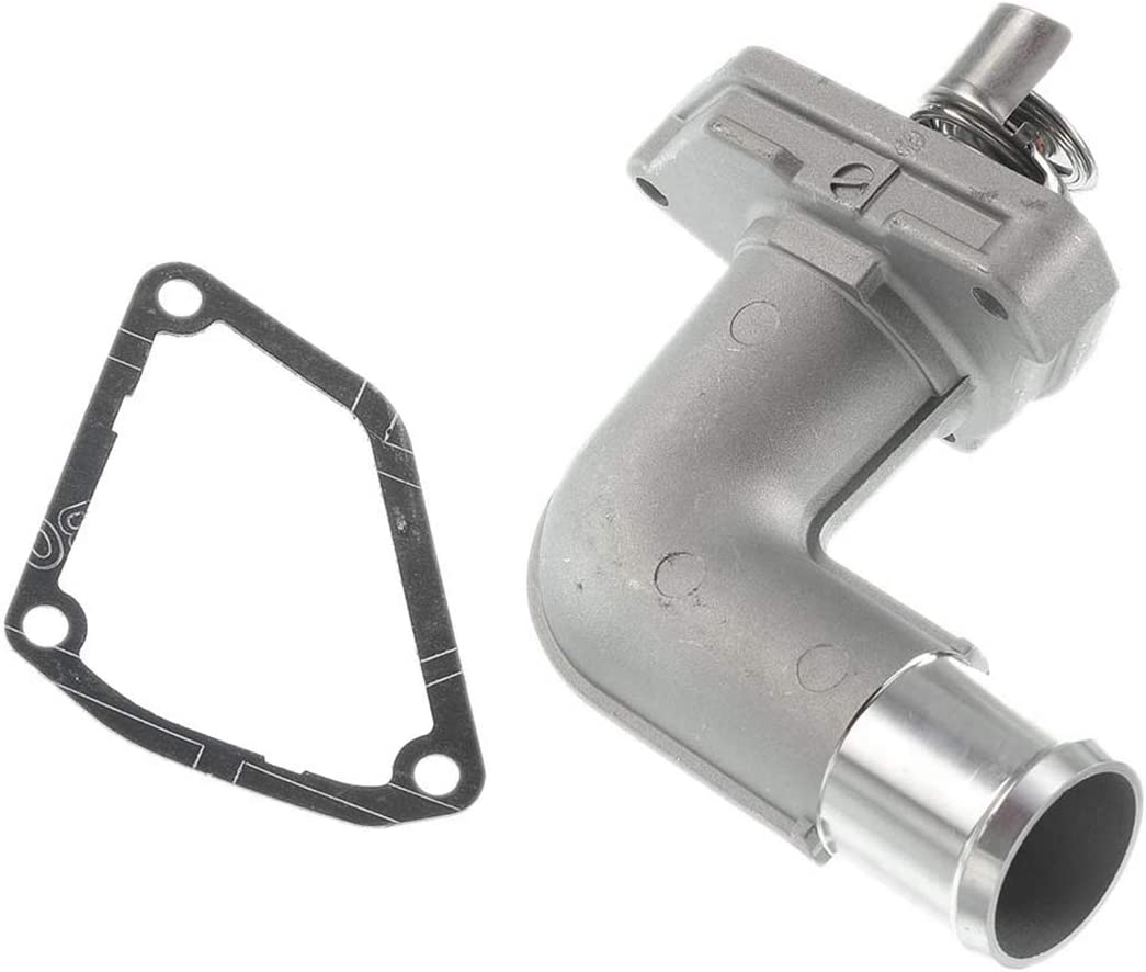 A-Premium Thermostat Housing Assembly Compatible with Infiniti JX35 2013 QX60 2014-2018 Nissan Altima Maxima Murano Pathfinder Quest 2007-2018 V6 3.5L