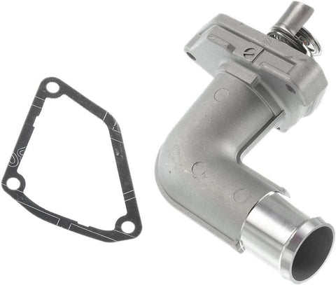 A-Premium Thermostat Housing Assembly Compatible with Infiniti JX35 2013 QX60 2014-2018 Nissan Altima Maxima Murano Pathfinder Quest 2007-2018 V6 3.5L
