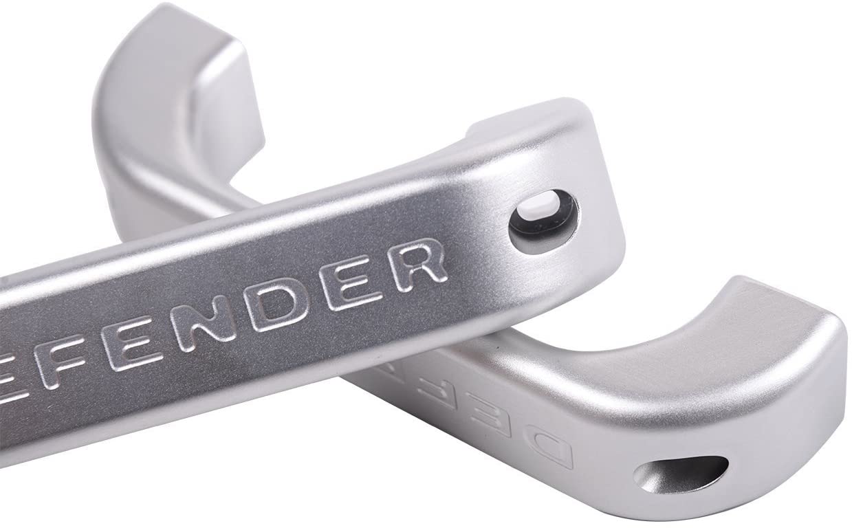 Aluminum alloy Car Interior Door Grab Handle Frame Trim For Land Rover Defender 110 90