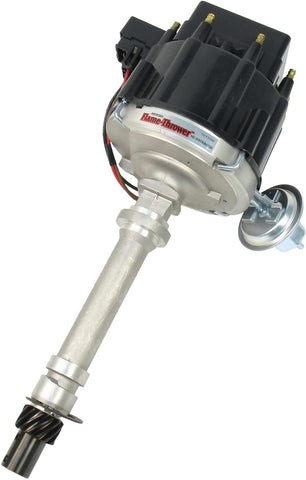 PerTronix D1000 Flame-Thrower Black Cap Distributor HEI for Chevrolet Small Block/Big Block