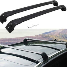 BUSUANZI Car Roof Rack Cross Bars Set Fit for Suzuki Vitara 2015-2020 Aluminum Lockable Railing Luggage Carrier Travel Accessories