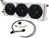 ALLOYWORKS Performance Full Aluminum Radiator+Shroud Fans+Relay For 1991-2001 Jeep Cherokee XJ 4.0L Comanche L4 L6 Off Road