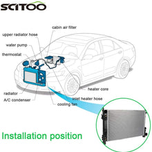 SCITOO Radiator CU2337 fits for 2001 2002 2003 2004 2005 for Mercedes-Benz C240 Base 2006 2007 for Mercedes-Benz C350 Sport CU2337