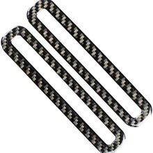 HKPKYK Car Door Air Conditioner Vent Outlet Trim Decoration Stickers,for Ford Mustang 2015 2016 2017 2018 2019, Car Interior Accessories