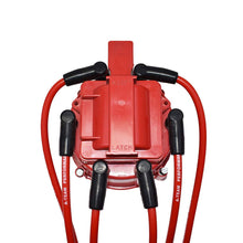 A-Team Performance 6 Cylinder 4.3L 262 Vortec 6, Silicone Double-layer Jacketing Compatible With GMC Chevy to Carb Swap 8.00 mm Red Silicone Spark Plug Wires