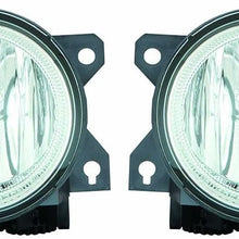 For Honda Civic Sedan 2016 2017 2018 2019 Foglight Assembly Pair Driver and Passenger Side (DOT Certified) HO2592143, HO2593143