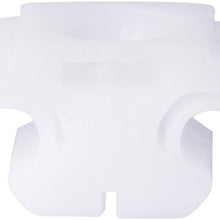 Surepromise White Brake Line Hose Pipe Fastener Double Clips For Audi 80 100 200 RS4