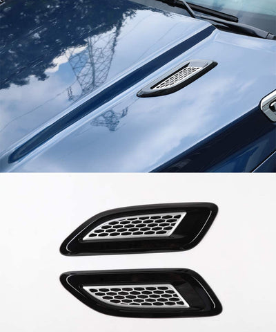 Car ABS Hood Scoop Air Vent Cover, Hood Scoop Decorative Cover for Dodge RAM 2010-2020