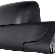 SCITOO Compatible fit for Dodge Towing Mirror Passenger Side Rear View Mirror 1994-2001 for Dodge for Ram 1500 2500 3500 Manual Control Manual Telescoping Manual Folding Feature