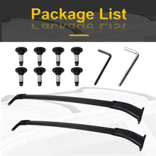 LEDKINGDOMUS Cross Bars Roof Racks Compatible for 2015-2020 GMC Yukon/Chevrolet Tahoe/Chevy Suburban/Cadillac Escalade, Aluminum Rooftop Cargo Bag Carrier Luggage Crossbars Carrying Canoe Kayak Bike