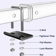 LIBERRWAY Hitch Tightener for 1.25" and 2" Hitches 304 Stainless Steel Hitch Tightener Anti-Rattle Stabilizer Rust-Free Heavy Duty Lock Down Easy Installation Quiet