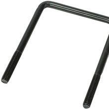 BETTERCLOUD RV Bumper Hitch Receiver 4" Square Receiver Adapter 2'' Hitch Mount Bike Rack Cargo Carrier Compatible with Bike Rack for ATV UTV Cars Vans Trucks SUV’s and RV’s