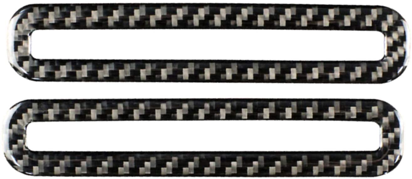 HKPKYK Car Door Air Conditioner Vent Outlet Trim Decoration Stickers,for Ford Mustang 2015 2016 2017 2018 2019, Car Interior Accessories