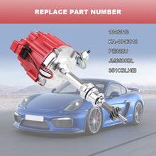 JDMON Compatible with HEI Complete Ignition Distributor 65k Coil 7500RPM BBF Ford Big Block 351C 351M 400M 429 460 Red Cap 1046013 PE332U JM6506BL