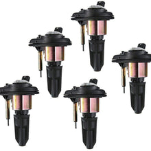 A-Premium Ignition Coil Pack Replacement for Chevrolet Trailblazer GMC Envoy 2002-2005 Buick Rainier Isuzu i-290 i-370 Ascender Oldsmobile Bravada 9-7x
