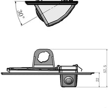 for Cadillac STS 2007~2013 Car Rear View Camera Back Up Reverse Parking Camera/Plug Directly