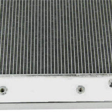 OzCoolingParts 73-91 Chevy C/K/P/R Series Radiator, 4 Row Core Aluminum Radiator for Chevy C10/C20/30/K10 R1500 R2500 R3500 Pickup Trucks Blazer Jimmy Suburban 1973-1991 1974 89 90