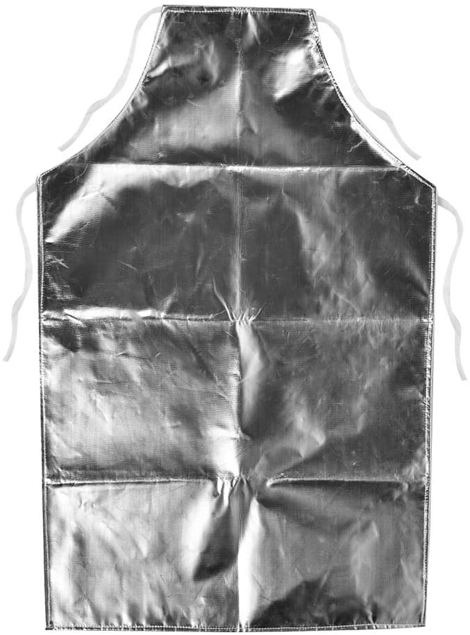 1000 Degree Heat Resistant Working Apron Aluminum Foil Apron